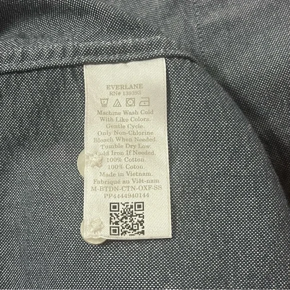 Everlane Men’s Slim Fit Cotton Button Down Shirt - Picture 5 of 7